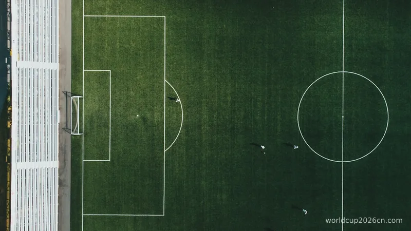 green and white soccer field