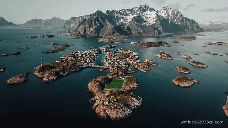 a group of islands in the ocean